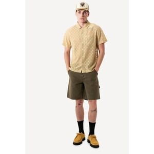 y2k workwear utility urban carpenter jean short canvas mud WeSC NWT size 30 MP50